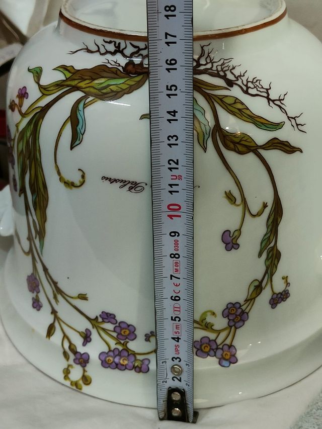 Fioriera in porcellana Myosotis Palustris