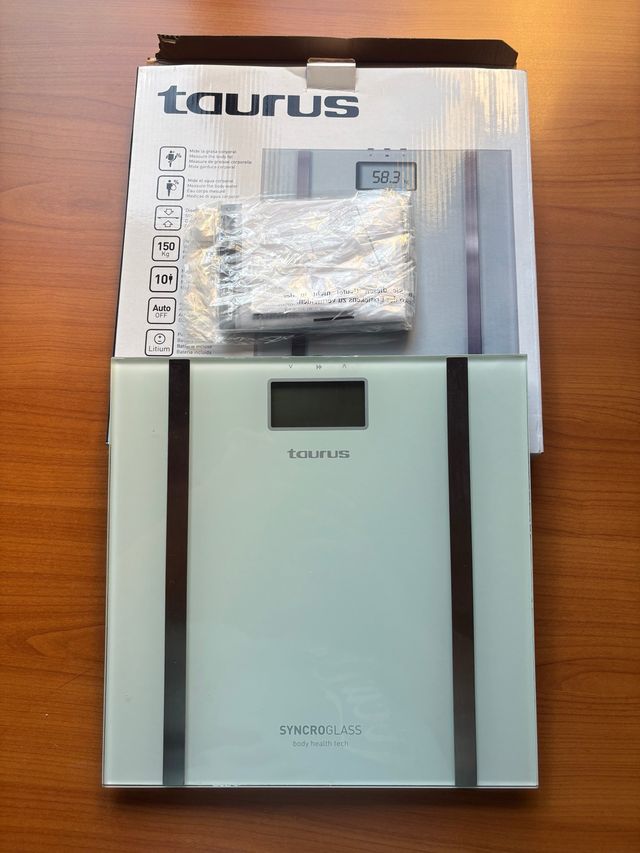 Báscula Baño Taurus SyncroGlass