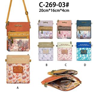 Bolso bandolera Sweetlandy multicolor