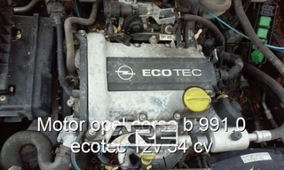 Motor opel corsa b 991.0 ecotec 12v 54 cv.