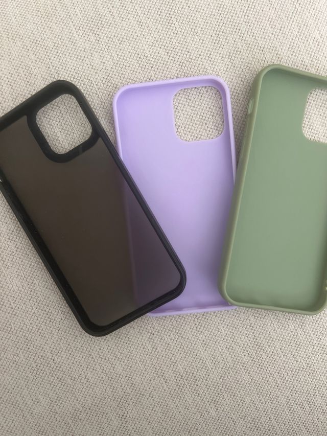3 Fundas iPhone 12 - Nuevos