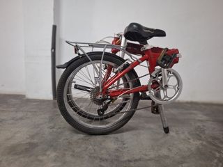Bicicleta Plegable Dahon Vitesse Roja