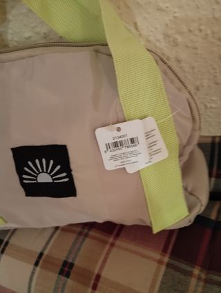 Mochila plegable Beige