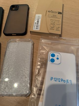 Fundas iPhone 12 (7 unidades)
