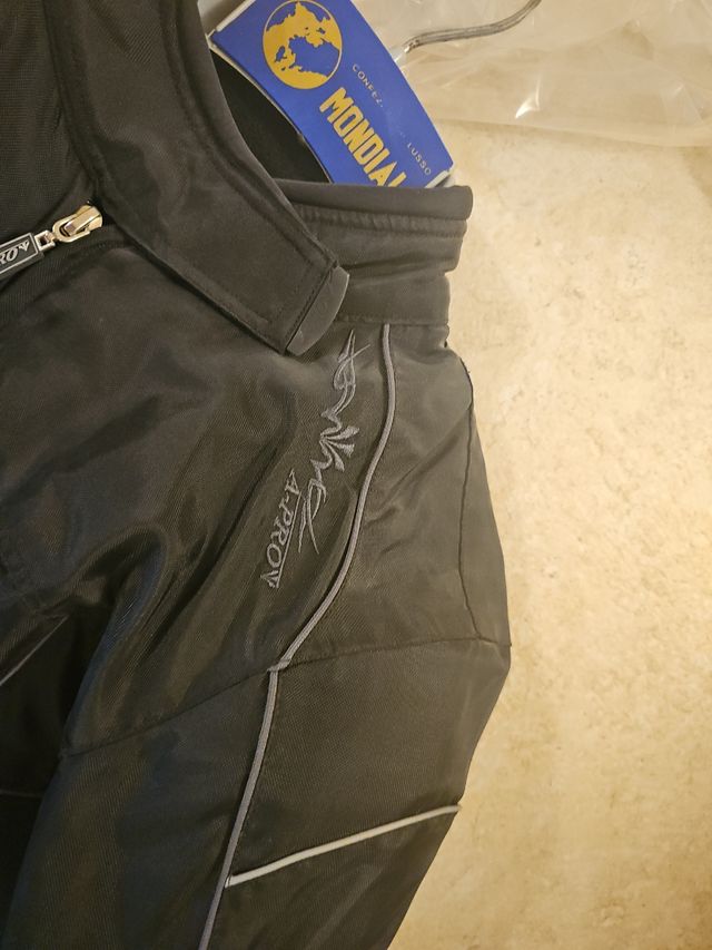 Giubbotto moto donna