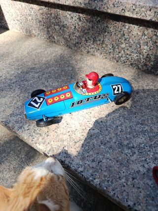 Auto da corsa Lotus vintage anni '70