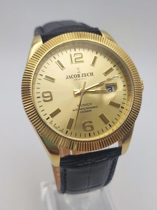 Reloj Jacob Zech automático dorado