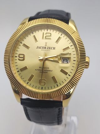 Reloj Jacob Zech automático dorado