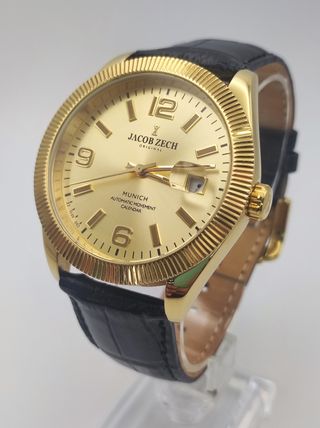 Reloj Jacob Zech automático dorado