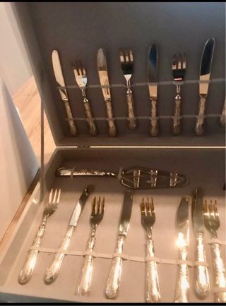 servizio posate inox frutta/dolceper 12 per. GNutt