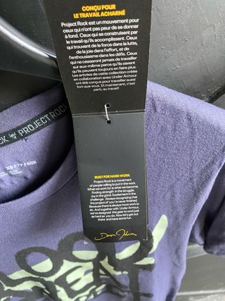 Under Armour Project Rock T-Shirt