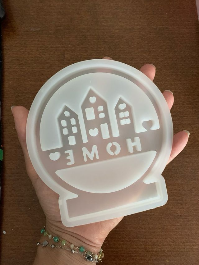 Stampo resina silicone casetta home