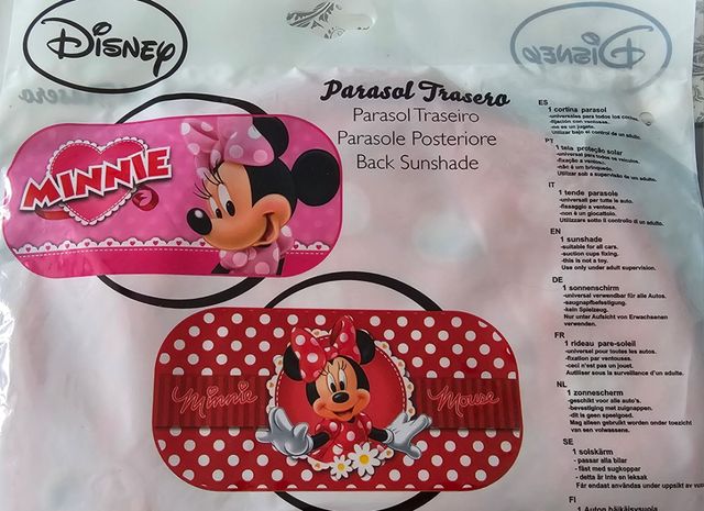 Parasole Auto Disney Minnie Mouse - Nuovo