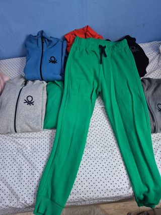Chandales benneton unisex