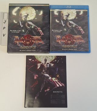 Bayonetta: Bloody Fate bluray y DVD
