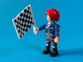 Playmobil Motocross: Dos Figuras y Moto