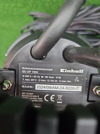 Einhell GC-DP 7835 - Bomba de aguas residuales
