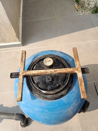Filtro piscina: arena, bomba y selector