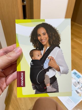 Mochila porteo Manduca First: Portabebés sin usar!