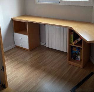 Habitación Cama nido madera infantil y 2colchones 
