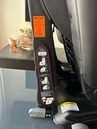 Silla coche Be Cool Thunder isofix