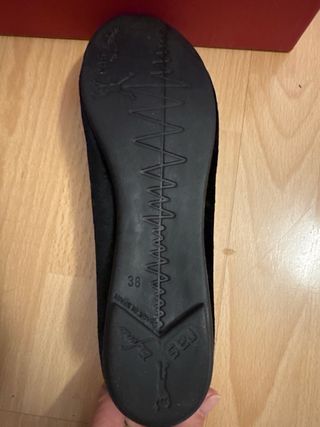 Manoletinas RAS negras terciopelo