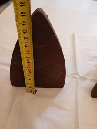 2 Planchas Hierro Vintage Antiguas