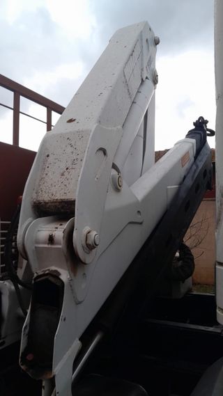 Mercedes Atego 1823  pluma, enganche, caja larga.