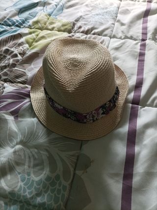 Sombrero paja/rafia - beige, multicolor