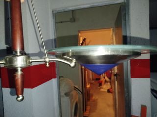 Lámpara diseño extensible azul