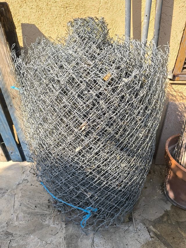 Rollo enorme de malla/valla de Alambre galvanizado