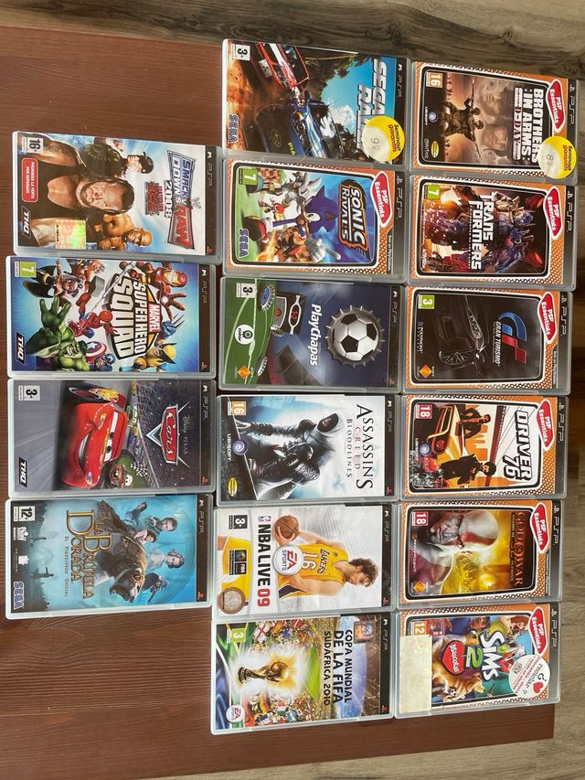 27 Juegos PSP - Variados