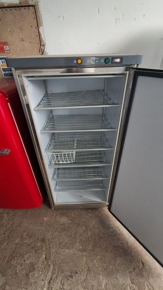 Congelador acero inoxidable