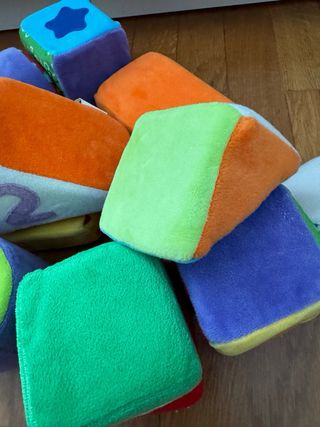 Bloques de tela para bebé