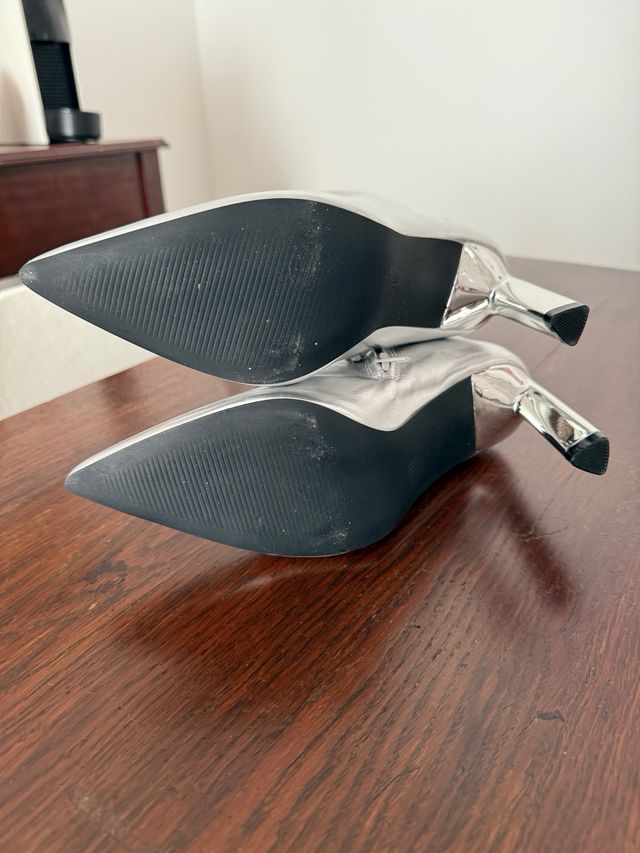 Stivali Stivagli argento tg.36