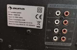 Sistema sonido Auna Areal 525 5.1