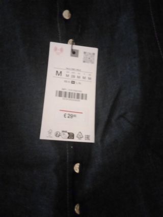 Top Zara mujer - Azul - Talla M