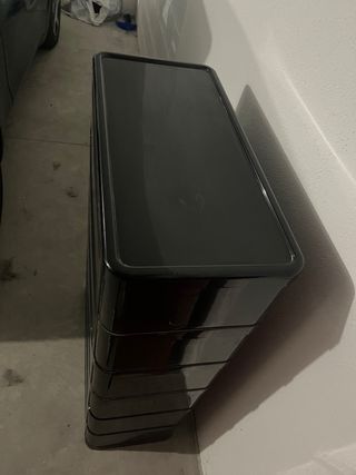 Scarpiera Kartell nera Olaf Von Bohr