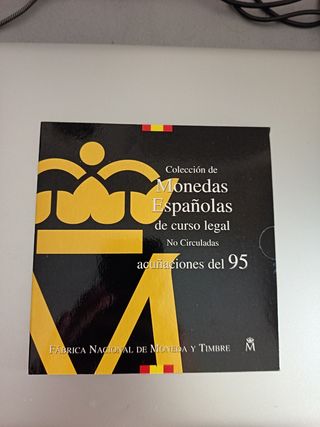 Monedas España 1995 de coleccion Sin Circular