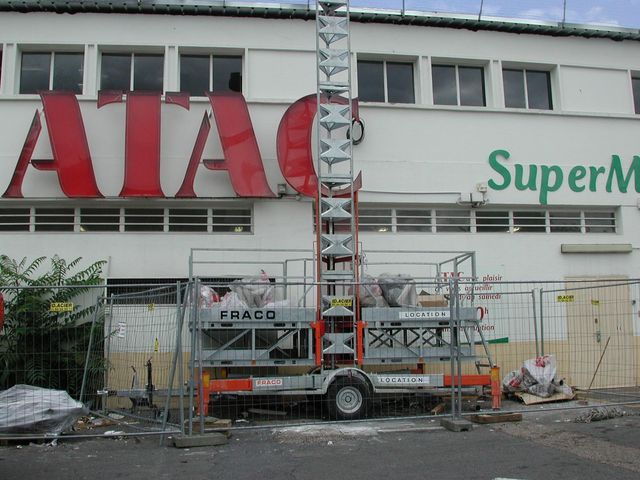 Andamio eléctrico FRACO FRSM1500