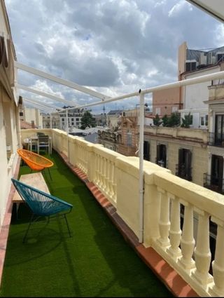 Césped artificial - terraza