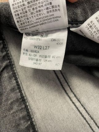Levi's 501 Mujer Gris - M/38/10