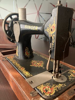Máquina coser Singer antigua No funciona