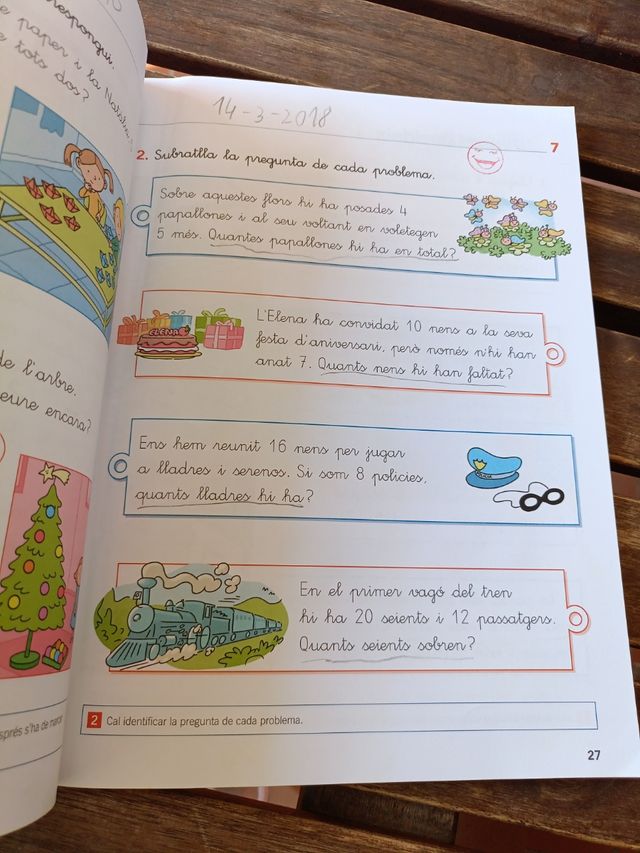 QUADERN PROBLEMES METODE DECA 1 PRIMARIA