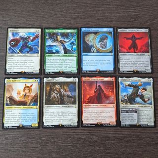 8 cartas Final Fantasy Commander