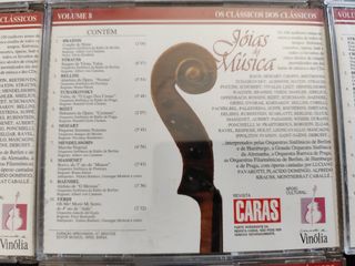 Lote 10 CDs de Música Clássica - Jóias da Música
