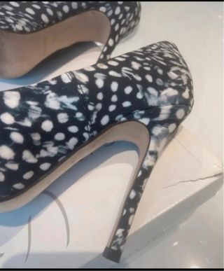 Stilettos Topshop - Blanco y Negro