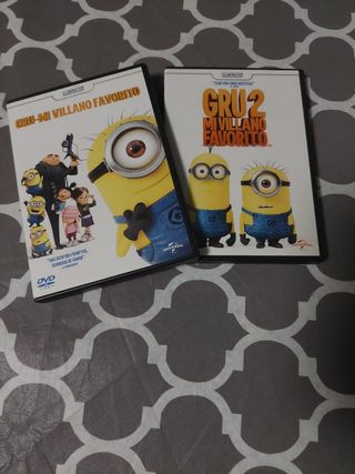 DVDs Gru Mi Villano Favorito 1 & 2