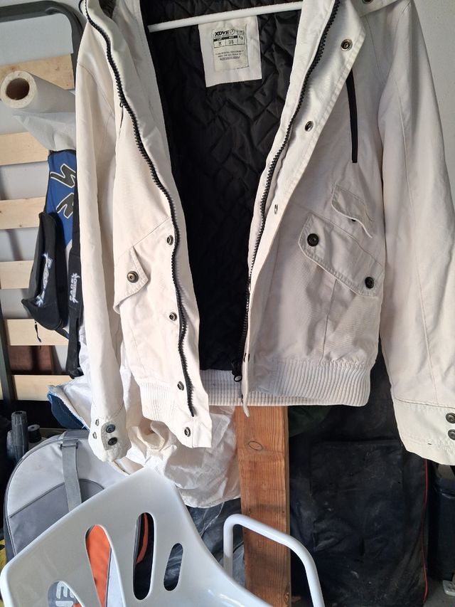 Cazadora Xdye blanca - M