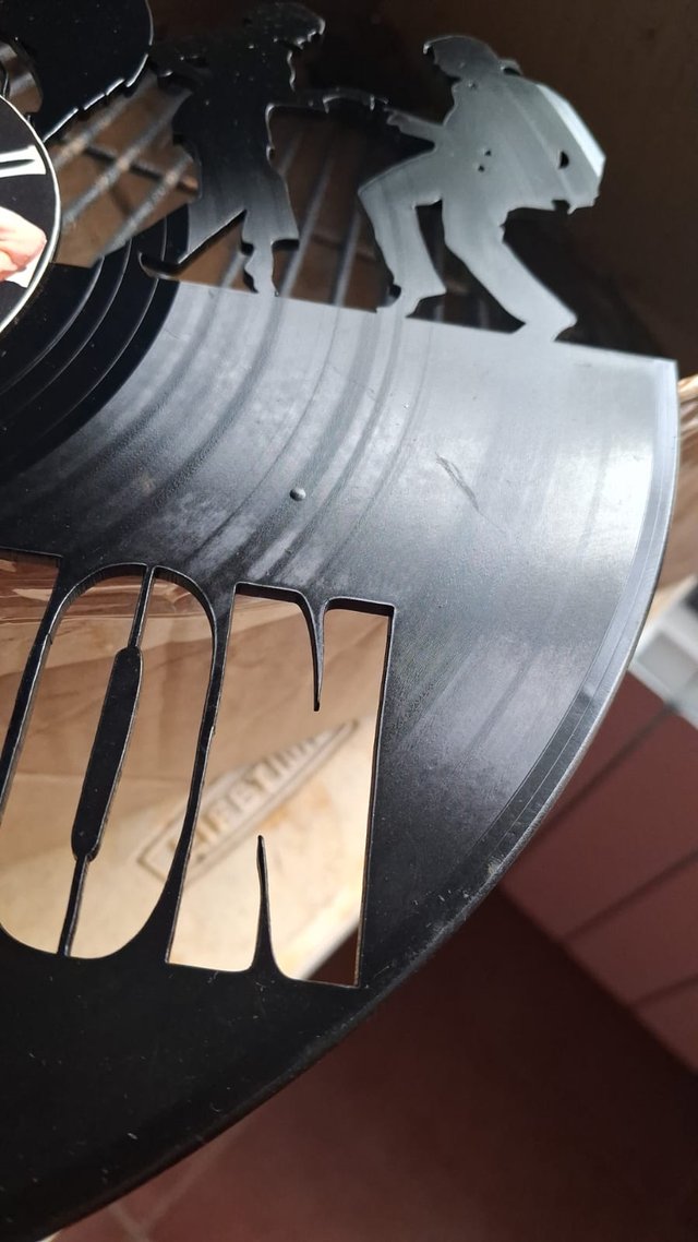 Reloj de Pared Disco de Vinilo